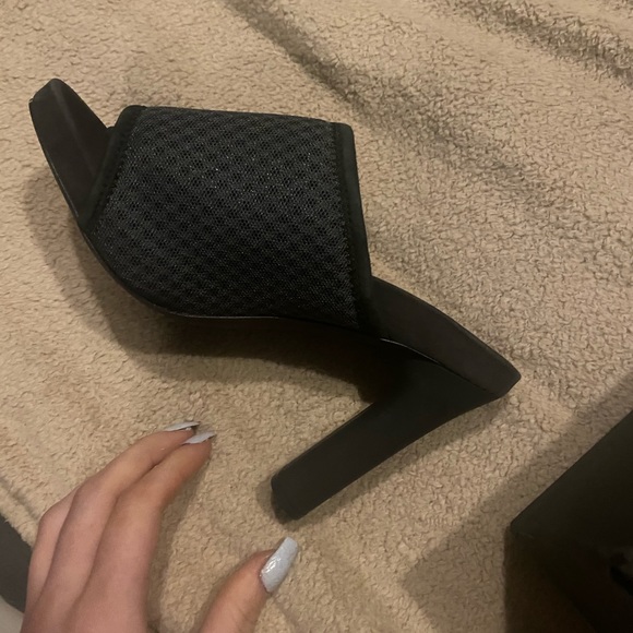 Yeezy mule open toe sandal heels SZN 6 - Picture 8 of 16